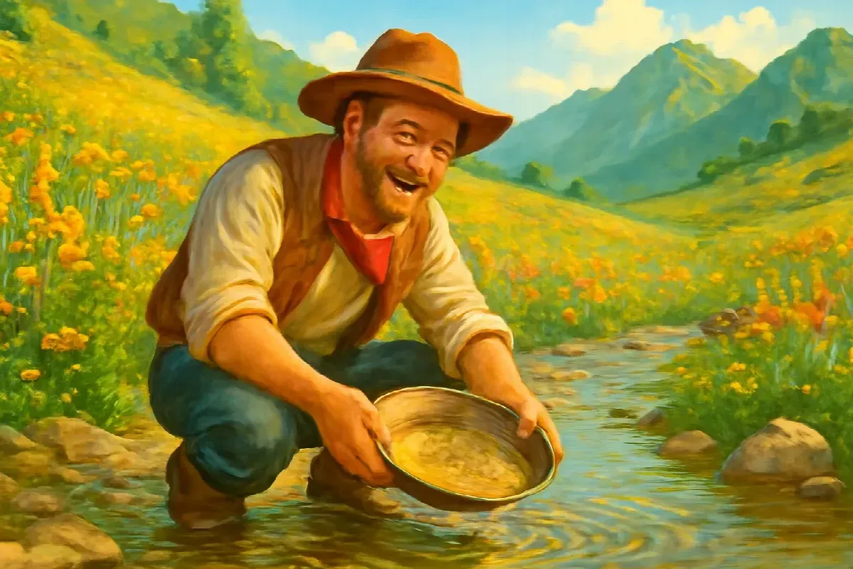 Hẻm núi toàn vàng