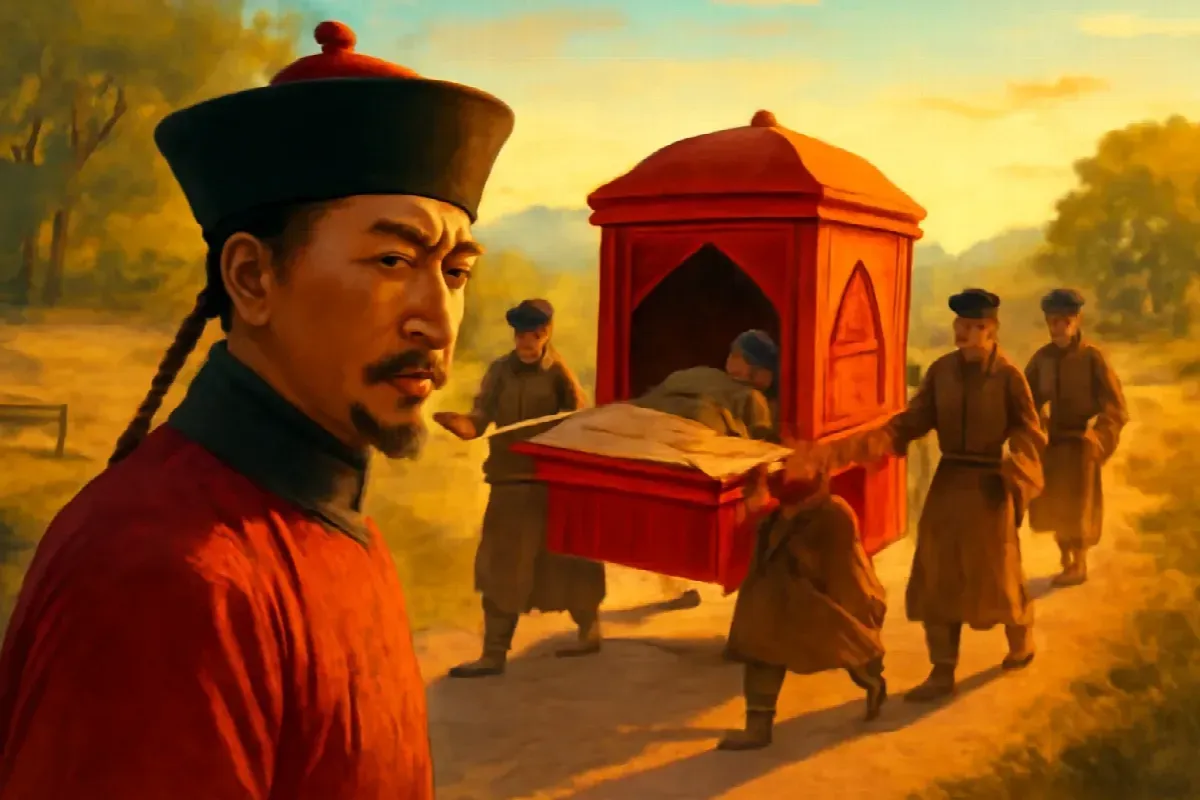 Liêu Trai: Quan xử án